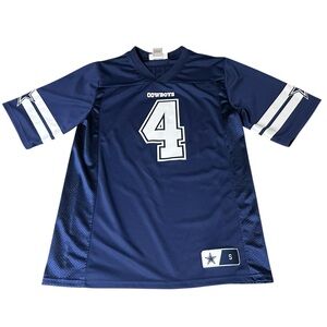 Dallas Cowboys Team Apparel Men Dak Prescott‎ Home Jersey Sz Small